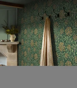 Online Vliesbehang - Honeysuckle Verde - 1000x52 Wanddecoratie