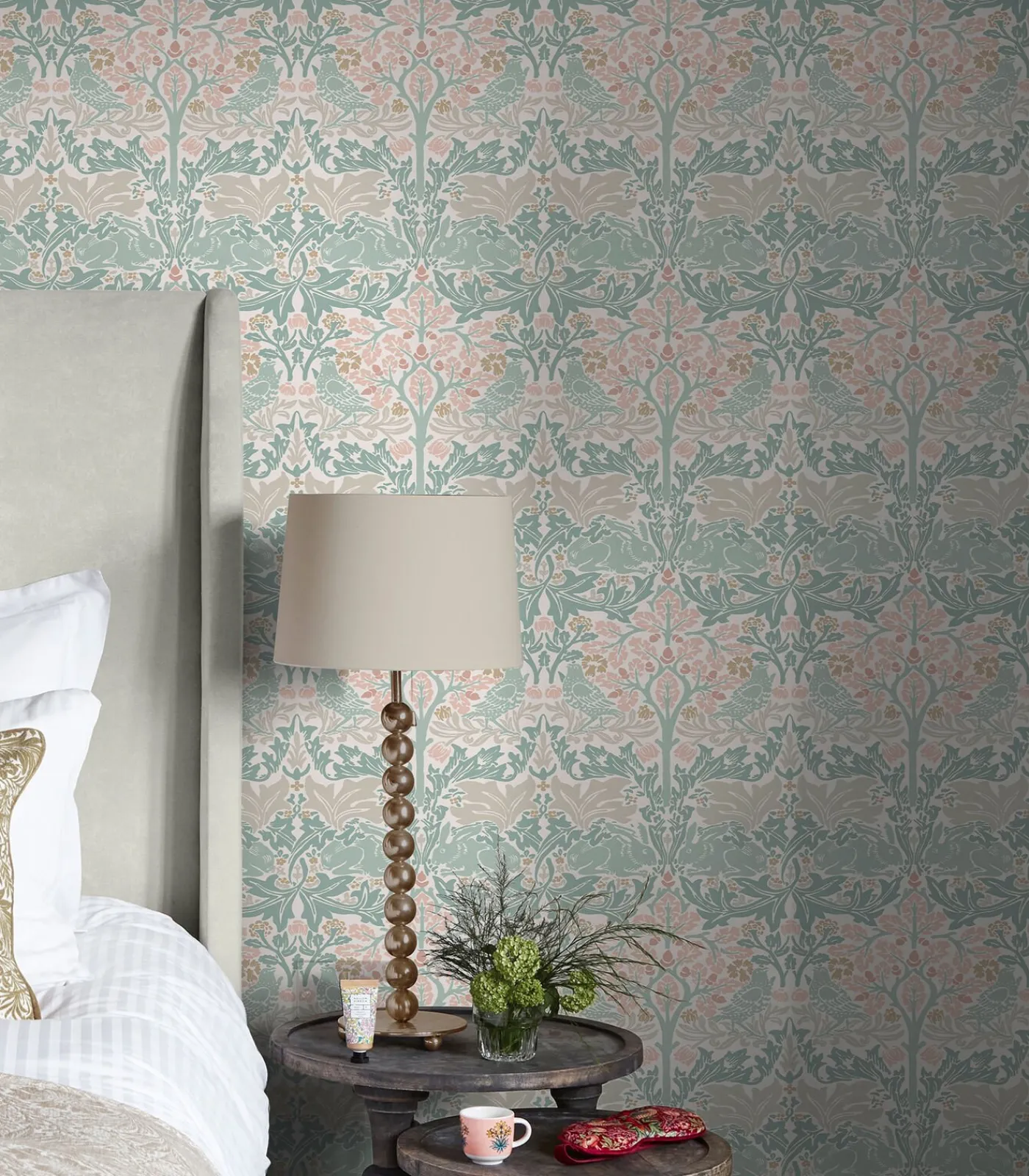 Outlet Vliesbehang - Brother Rabbit Lullaby Blues - 1000x52 Wanddecoratie