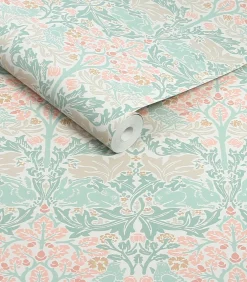 Outlet Vliesbehang - Brother Rabbit Lullaby Blues - 1000x52 Wanddecoratie