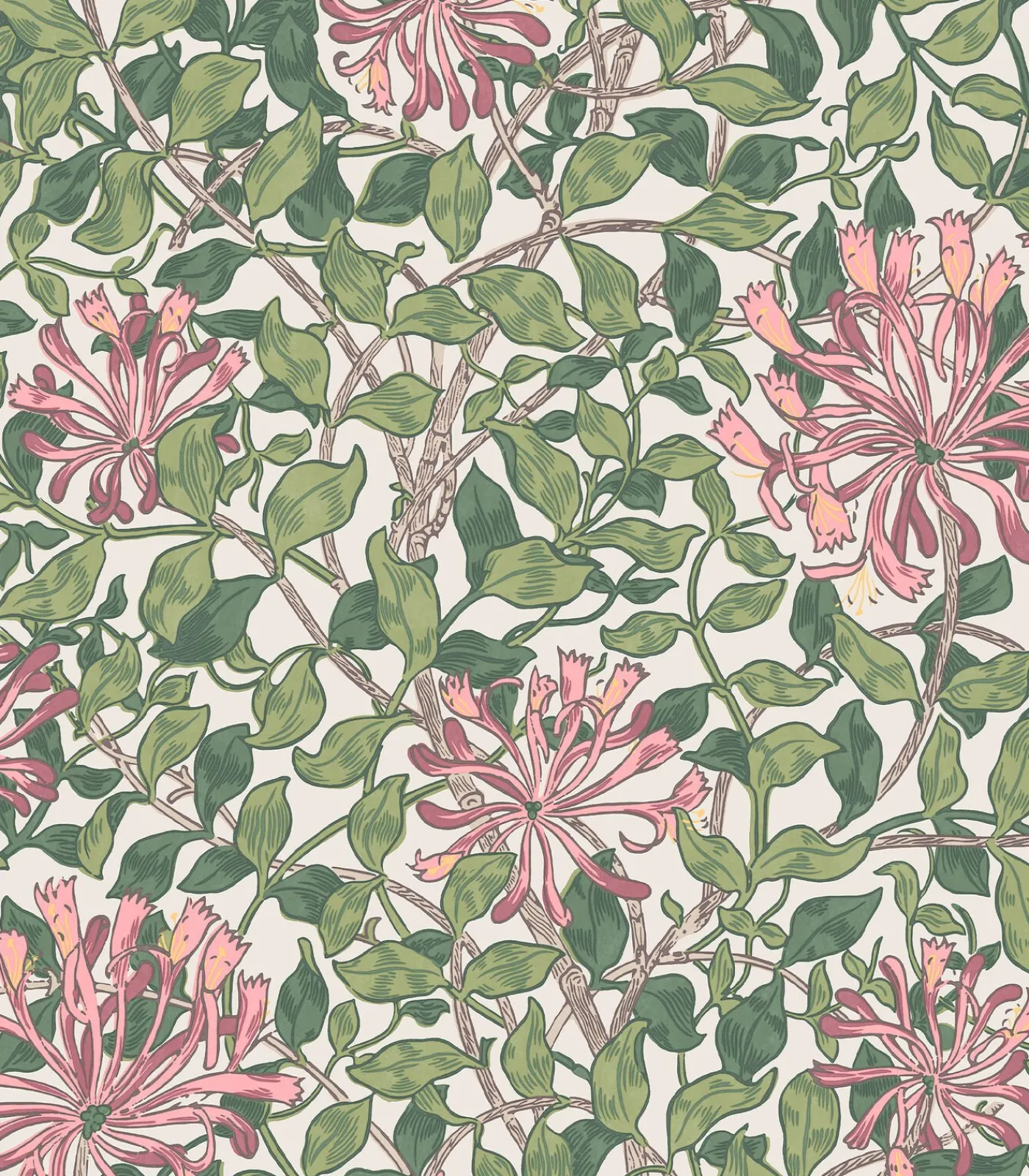 Discount Vliesbehang - Honeysuckle Blossom - 1000x52 Wanddecoratie