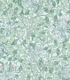 Sale Vliesbehang - Honeysuckle Breeze - 1000x52 Wanddecoratie