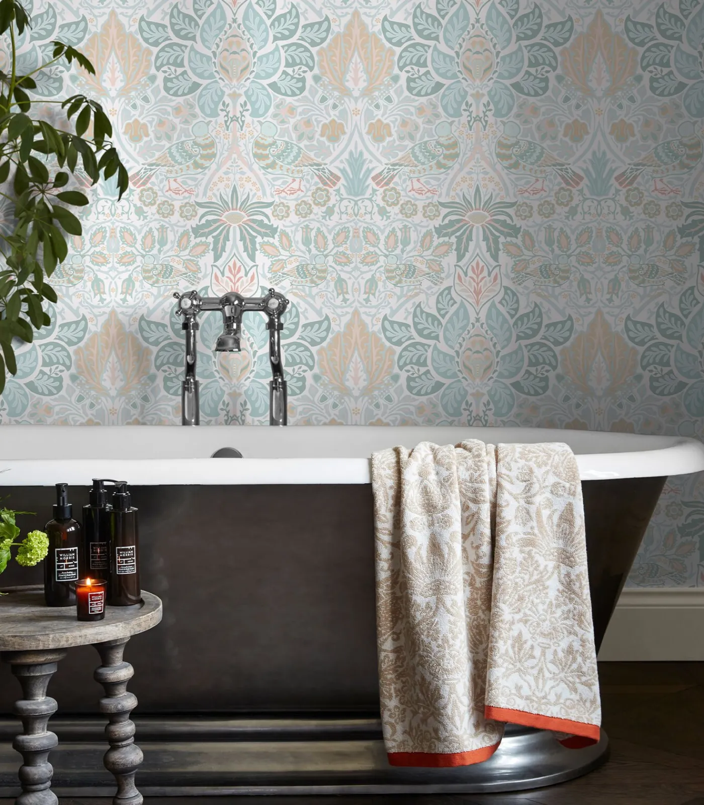 Vliesbehang - Dove & Rose Haze - 1000x52 Wanddecoratie