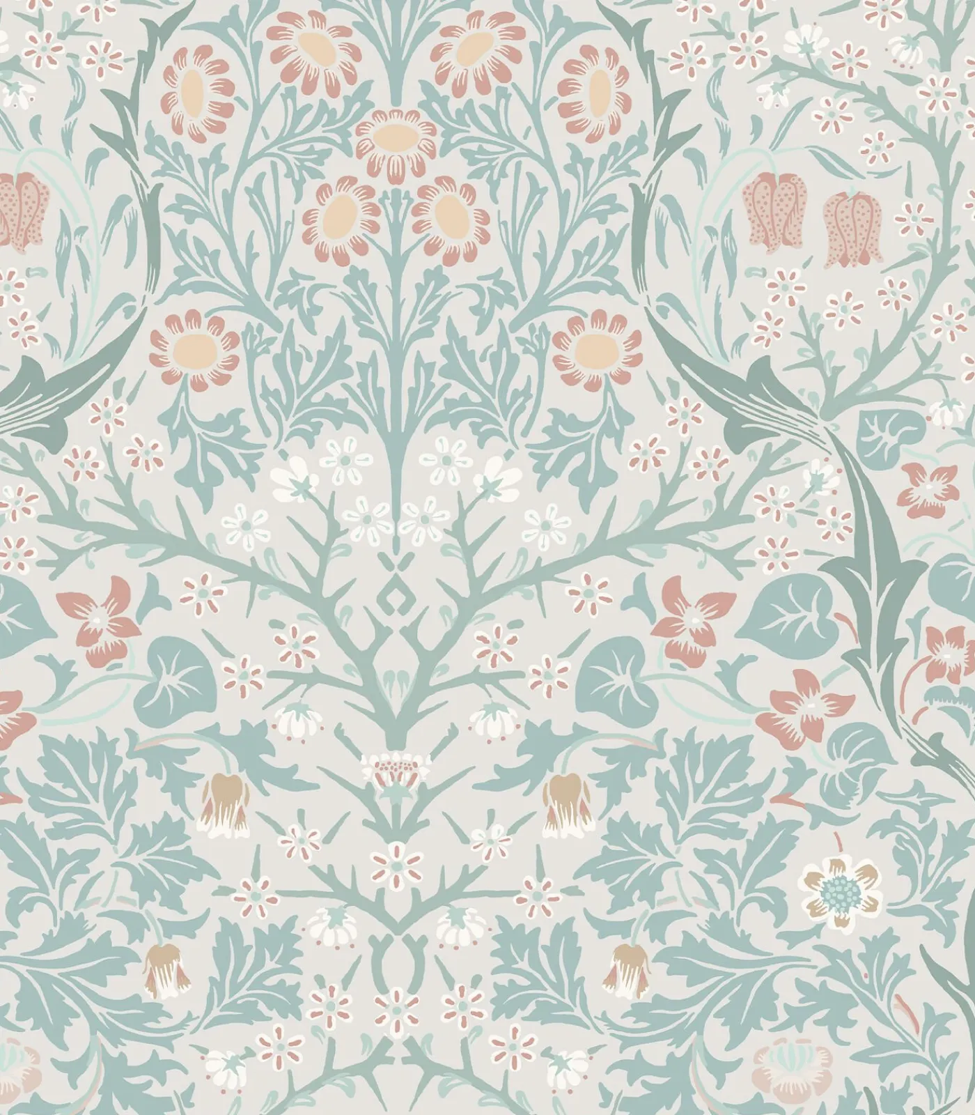 Vliesbehang - Blackthorn Meadow - 1000x52 Wanddecoratie