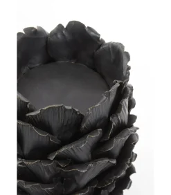 Outlet Windlicht Tapanui - Zwart Hout - Ø14cm Kaarsen & Kaarshouders