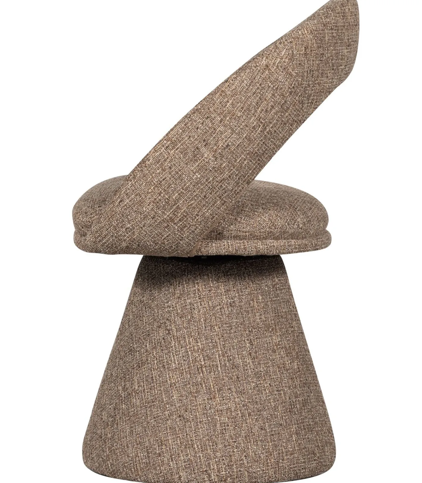 Best Winter Eetkamerstoel - Melange - Naturel - Set van 6 Stoelen