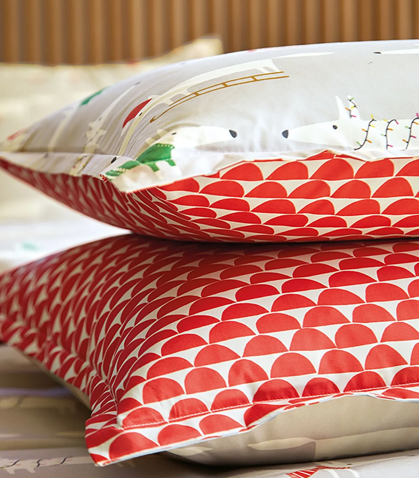 Discount WINTER FOX Neige - Laken Perkaal Katoen Lakens