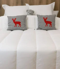 Wit dekbed 550gr winter in wit polyester 240x280 cm Dekbedden