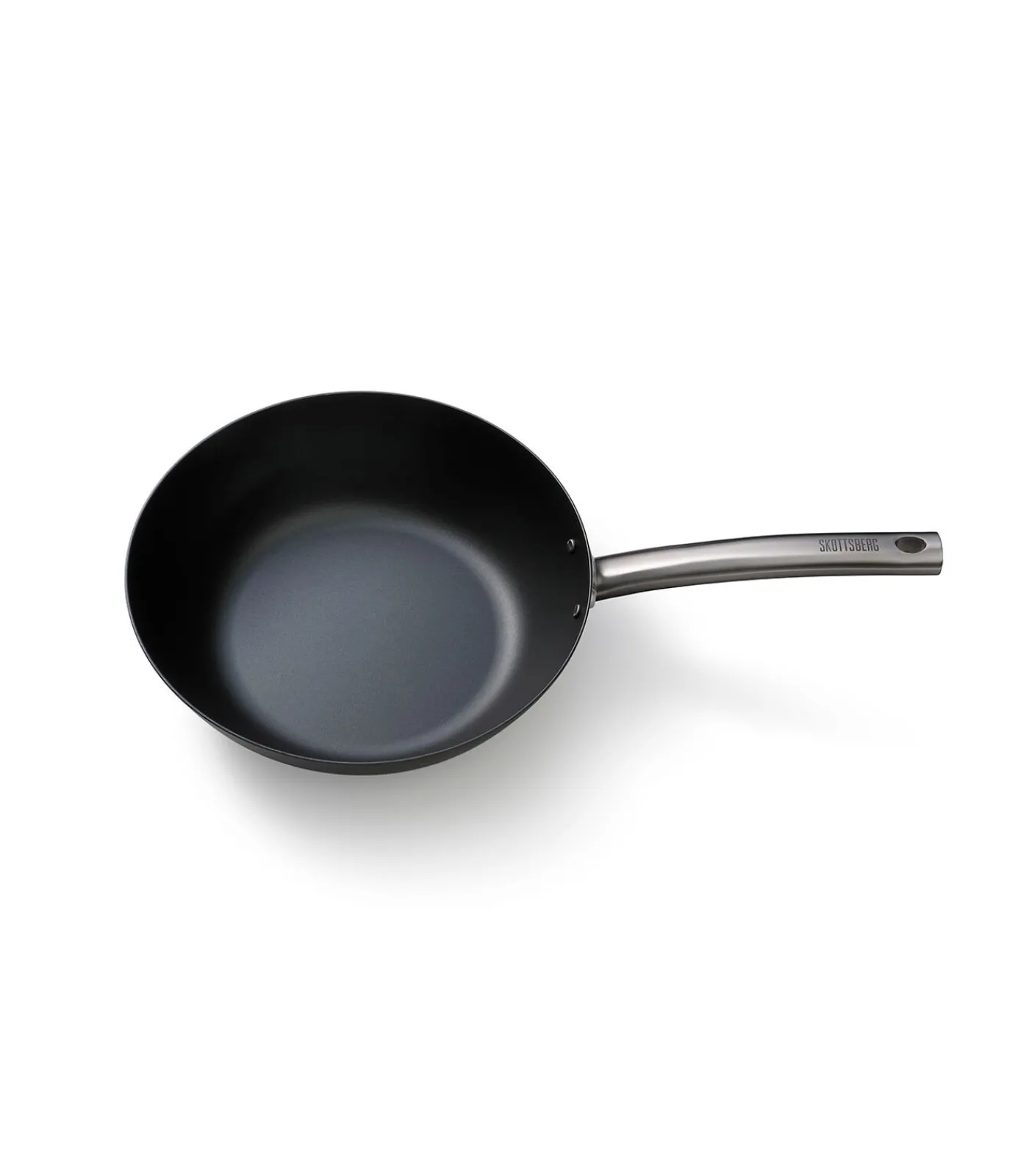 Discount Wokpan Plaatstaal 28 cm Carbon Steel - alle warmtebronnen - Inductie Potten & Pannen