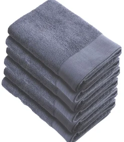 Discount 6x Soft Cotton Handdoeken 60x110 cm Indigo Handdoeken