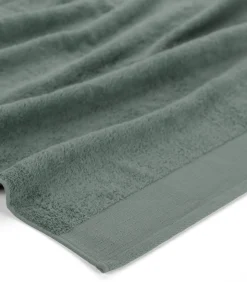 Hot 4x Soft Cotton Handdoeken 70x140 cm Legergroen Handdoeken