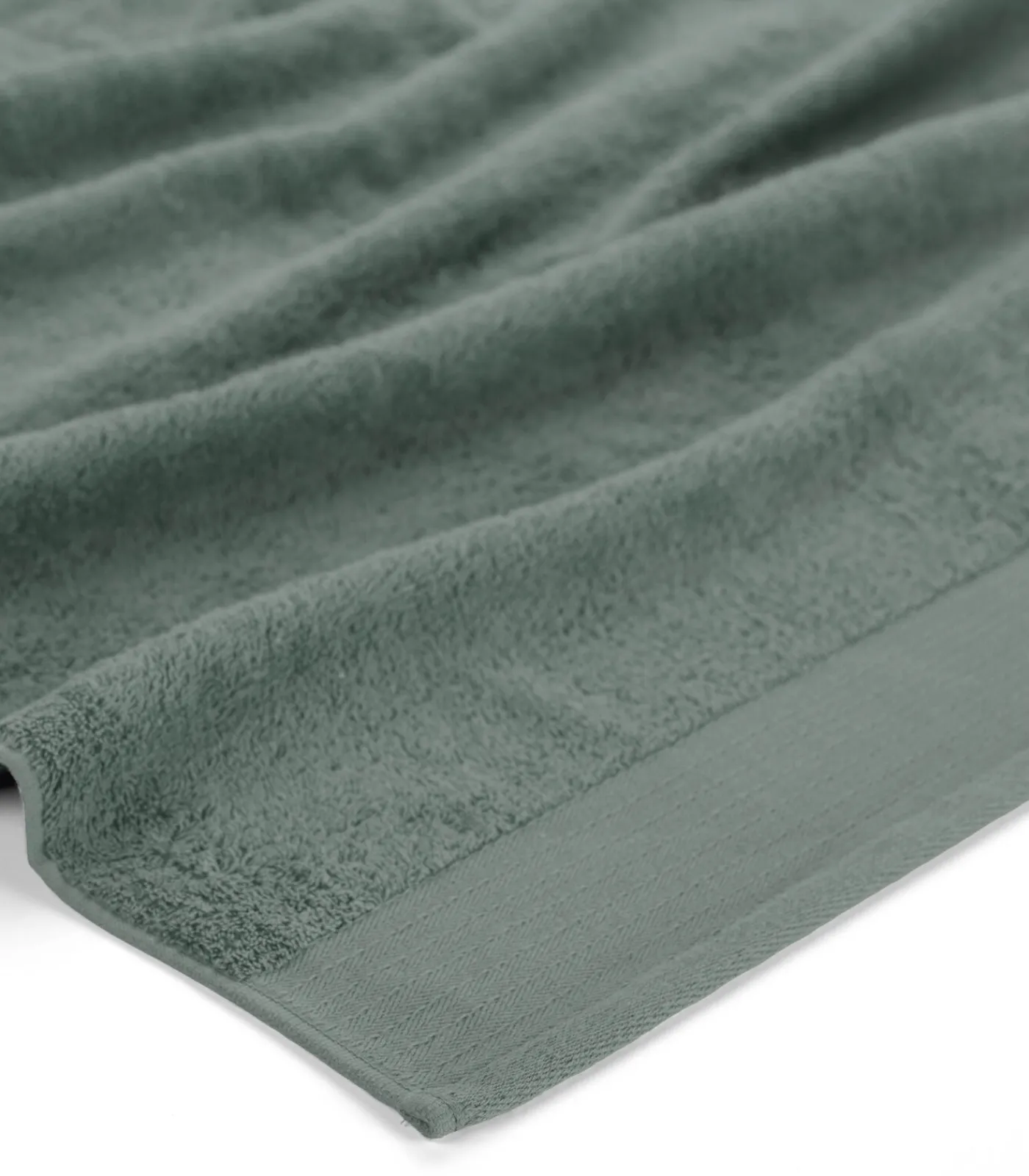 Hot 4x Soft Cotton Handdoeken 70x140 cm Legergroen Handdoeken