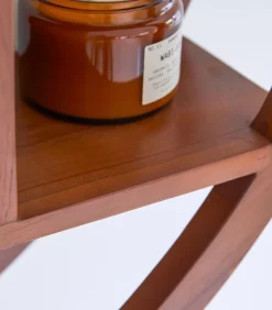 Online Ying Yang - Wandplank van massief teakhout Meubels