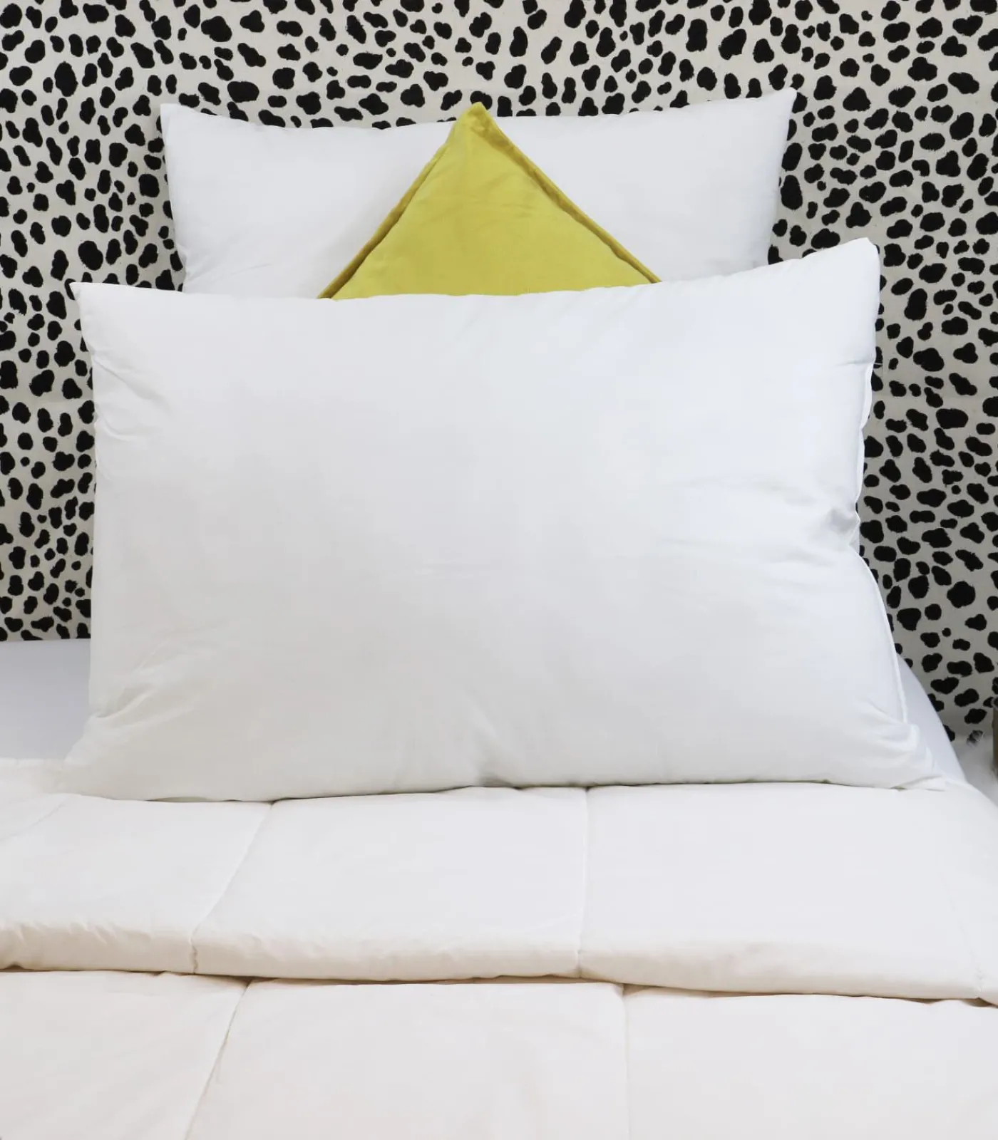 Best Zacht wit katoenen kussen 65x65cm Kussens