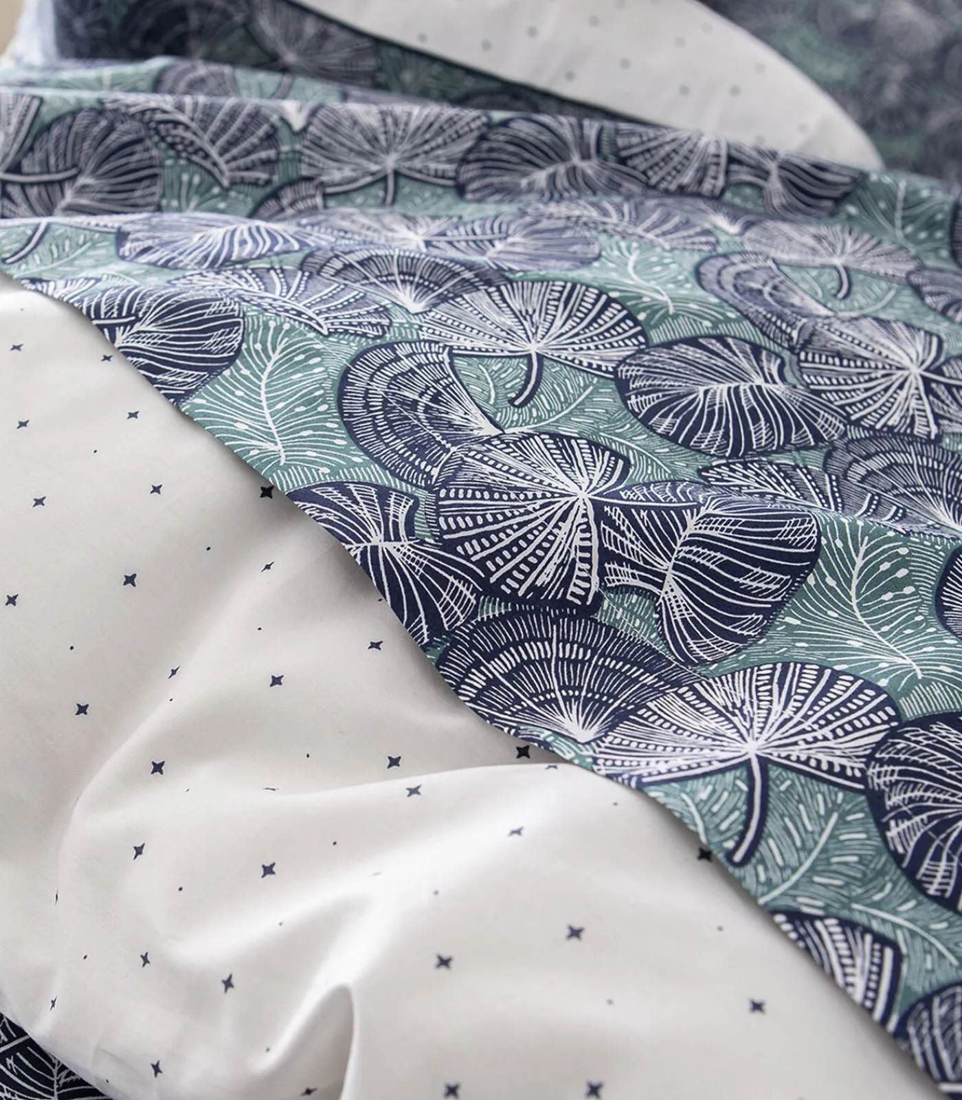 Best Zephyr - Laken in katoen perkal met print 240x300 Lakens