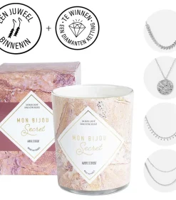 Best Zilveren Ketting Sierkaars - Oriëntaalse Amber Kaarsen & Kaarshouders