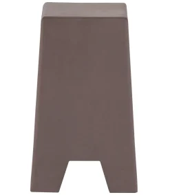 New Zina Bijzettafel Hoog - Cement - Bruin - 51x36x36 Tafels
