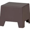 Online Zina Bijzettafel Laag - Cement - Bruin - 36x50x50 Tafels
