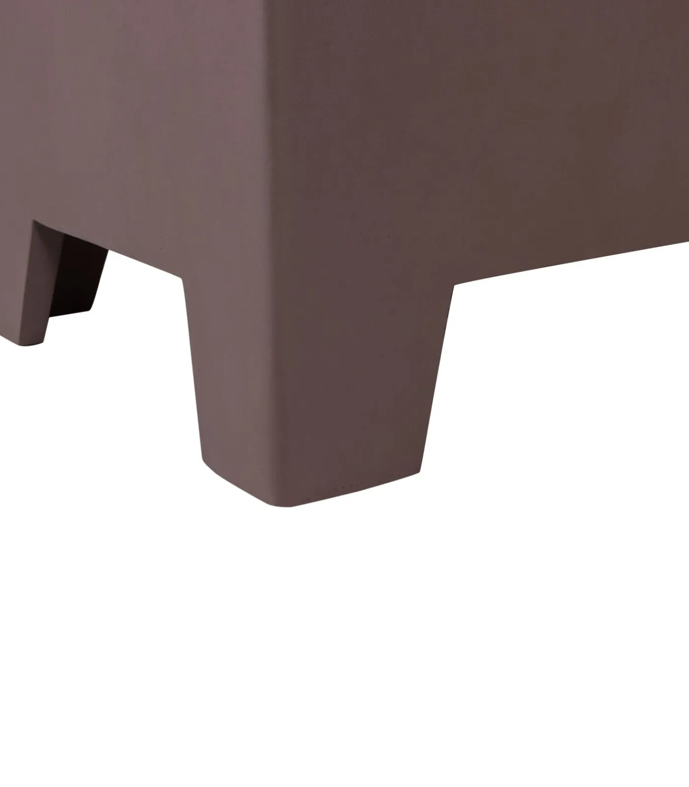 Online Zina Bijzettafel Laag - Cement - Bruin - 36x50x50 Tafels