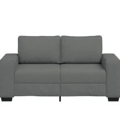 Hot 2-zitsbank 120 cm stof donkergrijs Zetels
