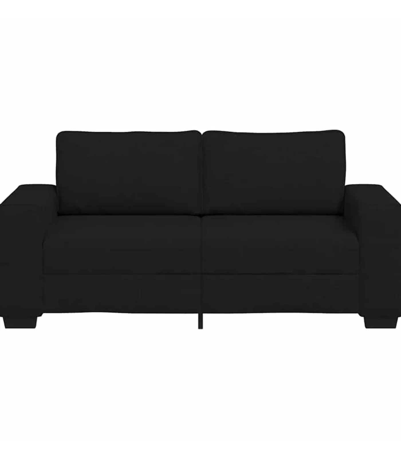 Best 2-zitsbank 140 cm stof zwart Zetels