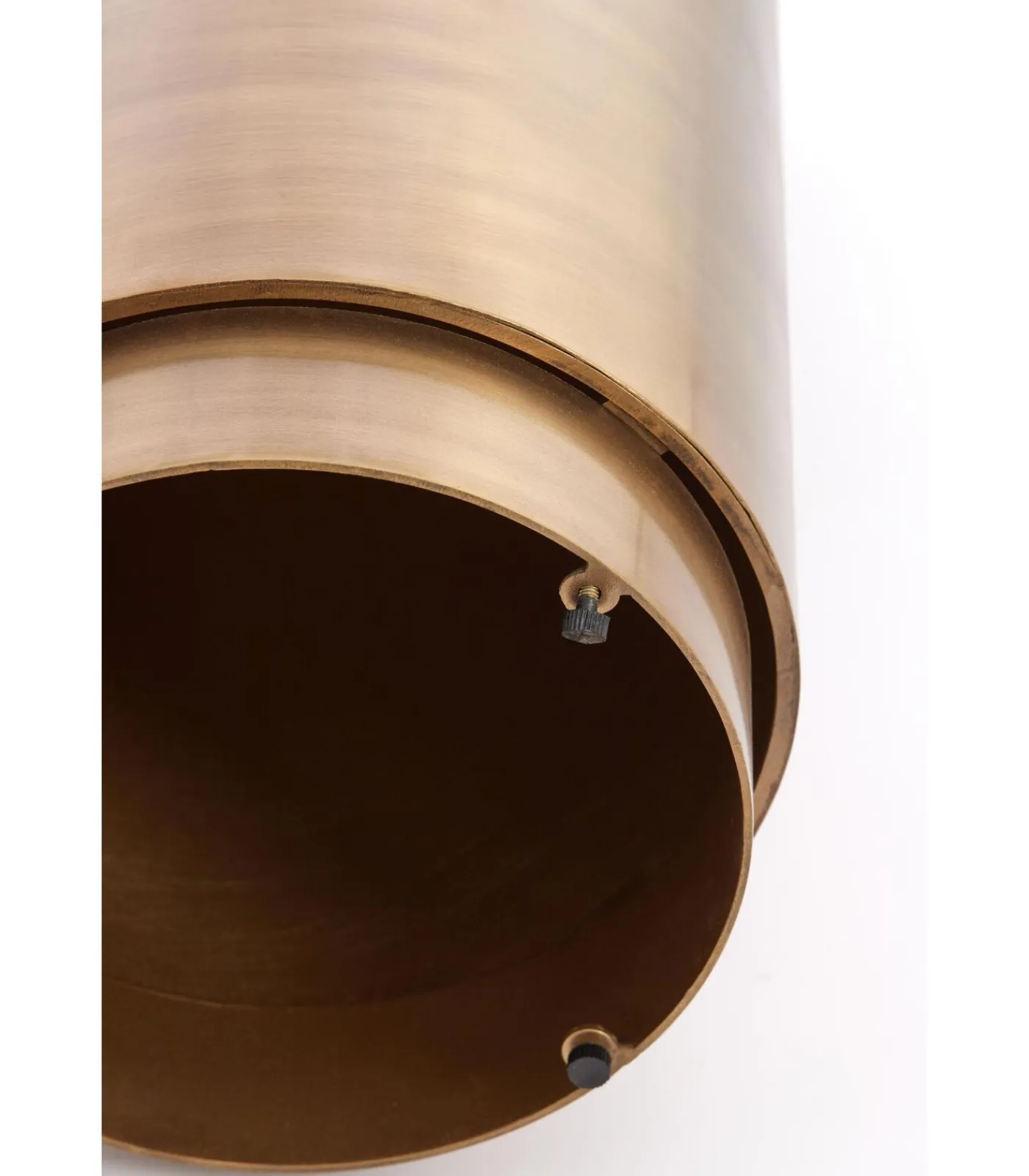 Outlet Zuil Alarios - Antiek brons - Ø30cm Vazen