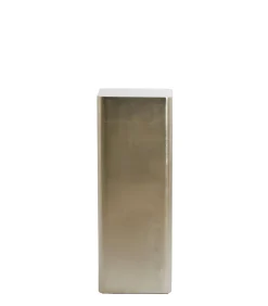New Zuil Alurio - Zilver - 30.5x30.5x80cm Vazen